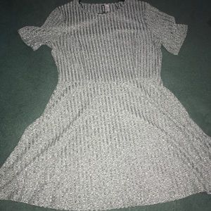 NWT H&M Grey Ribbed Dress! NEVER WORN!